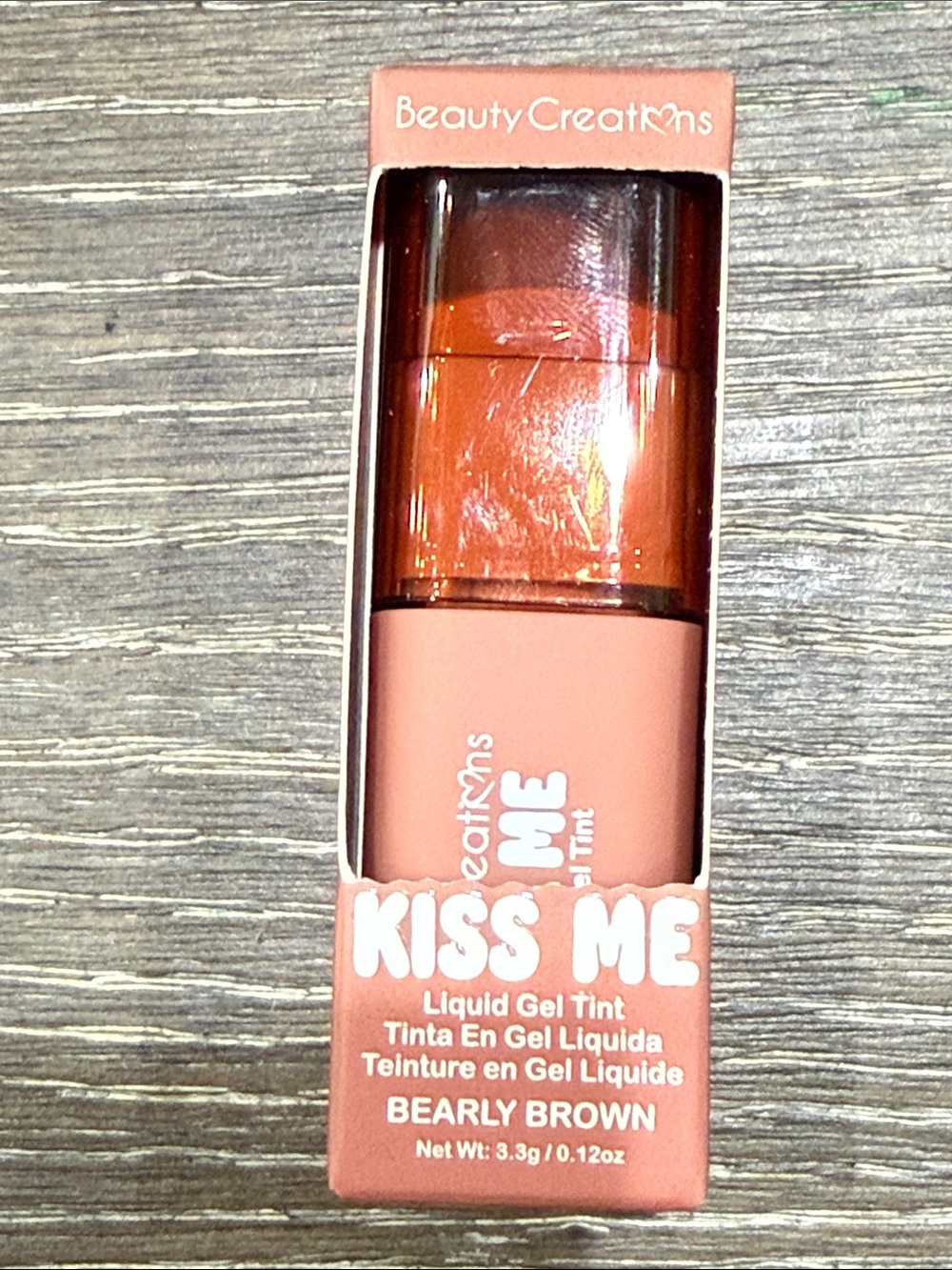 NWT Beauty Creation KISS Me Liquid Gel Tint